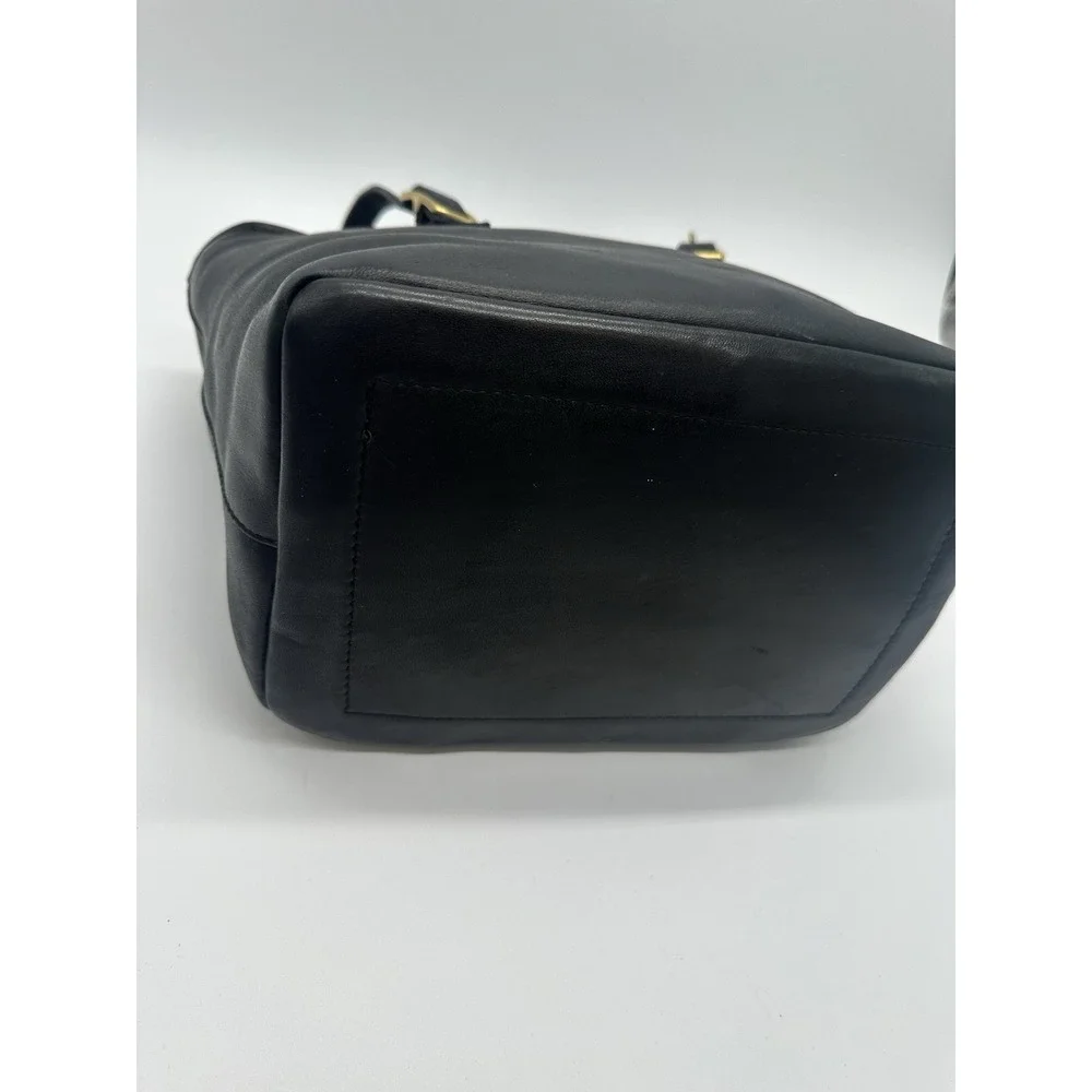 Coach 9847 Vintage Legacy West Market Tote Black EUC Old Money Luxury Brass